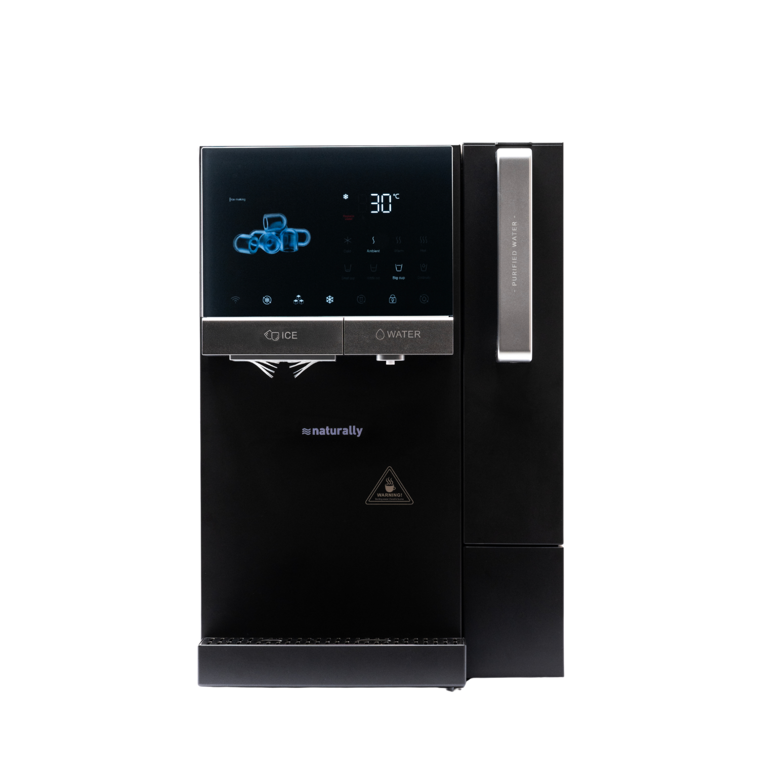 Naturally RO purifier with filter reminder alerts