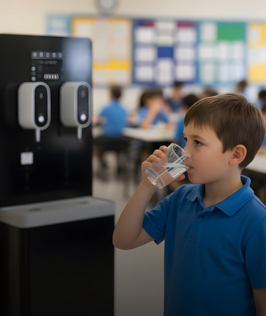 Smart and high-capacity water purification for home and office use