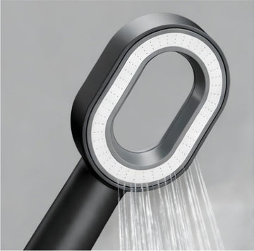 Filtered showers with advanced purification for skin and hair wellness